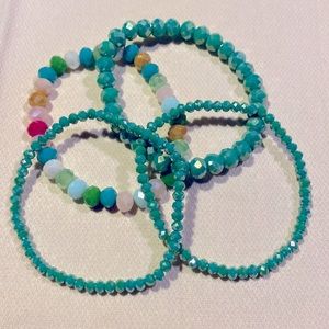 Stretchy bracelets